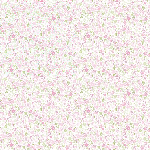 Galerie Wallcoverings Small Prints Mini Mod Floral Galerie Wallcoverings  Pink   - G56669