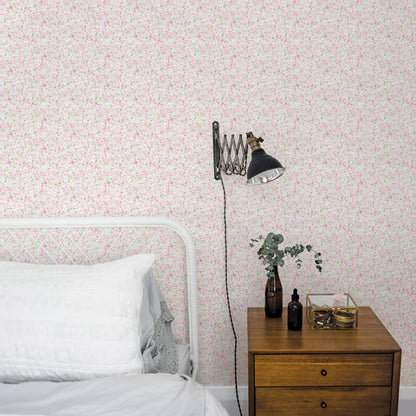 Galerie Wallcoverings Small Prints Mini Mod Floral Galerie Wallcoverings  Pink   - G56669
