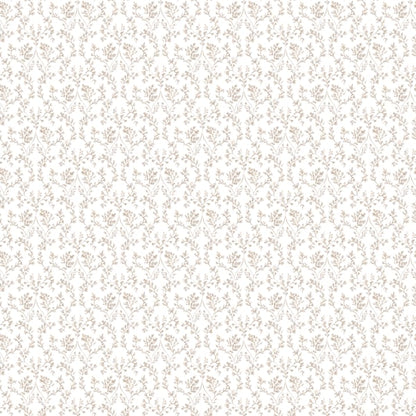 Galerie Wallcoverings Small Prints Ogee Floral Galerie Wallcoverings  Bronze, Brown   - G56682