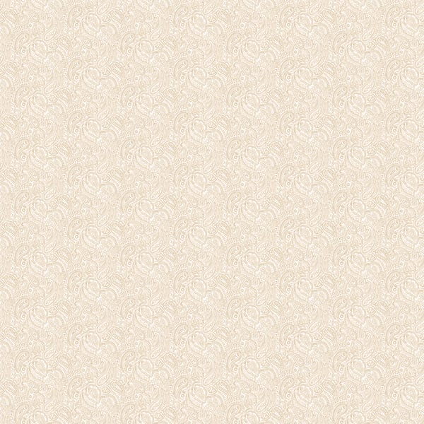 Galerie Wallcoverings Small Prints Small Paisley Galerie Wallcoverings  Bronze, Brown   - G56689