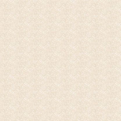 Galerie Wallcoverings Small Prints Small Paisley Galerie Wallcoverings  Bronze, Brown   - G56689