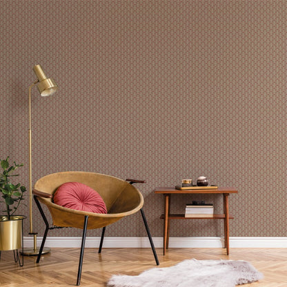 Galerie Wallcoverings Small Prints Tulip Flip Galerie Wallcoverings  Bronze, Brown   - G56705