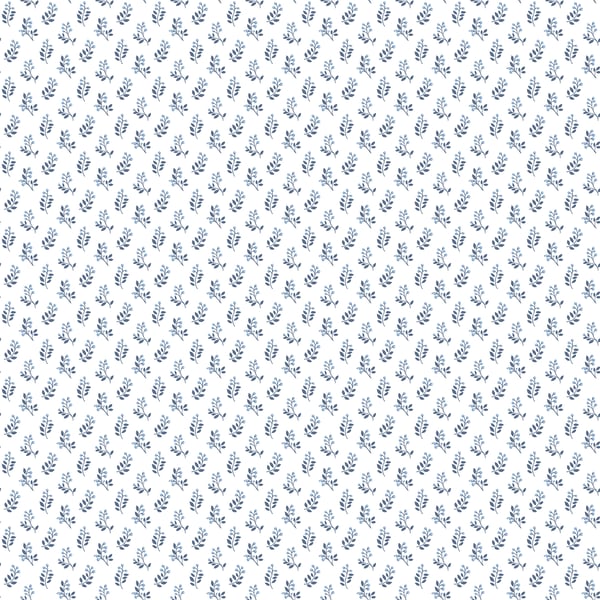 Galerie Wallcoverings Small Prints Vintage Bud Galerie Wallcoverings  Blue   - G56708