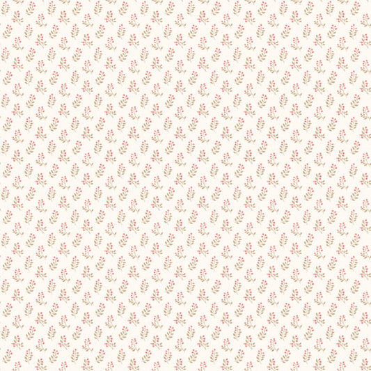 Galerie Wallcoverings Small Prints Vintage Bud Galerie Wallcoverings  Red   - G56709