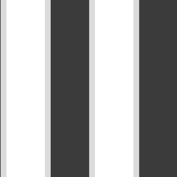 Galerie Wallcoverings Smart Stripes 3 Formal Stripe Galerie Wallcoverings  Black   - G67543