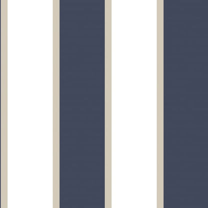 Galerie Wallcoverings Smart Stripes 3 Formal Stripe Galerie Wallcoverings  Blue   - G67550
