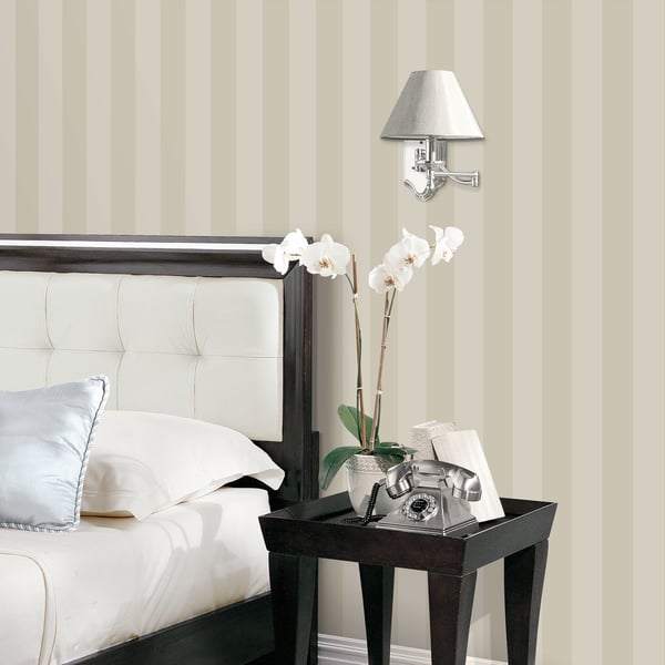 Galerie Wallcoverings Smart Stripes 3 Matte/Shiny Emboss Galerie Wallcoverings  Beige   - G67560