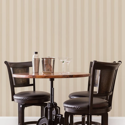 Galerie Wallcoverings Smart Stripes 3 Matte/Shiny Emboss Galerie Wallcoverings  Beige   - G67560