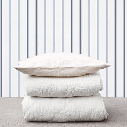 Galerie Wallcoverings Smart Stripes 3 Napkin Stripe Galerie Wallcoverings  Blue   - G67565