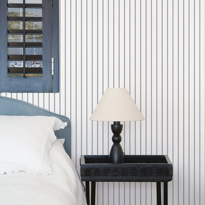 Galerie Wallcoverings Smart Stripes 3 Napkin Stripe Galerie Wallcoverings  Blue   - G67565
