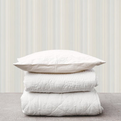 Galerie Wallcoverings Smart Stripes 3 Pinstripe Galerie Wallcoverings  Beige   - G67569