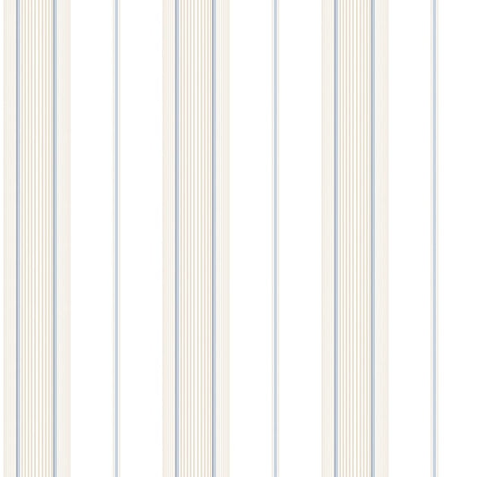 Galerie Wallcoverings Smart Stripes 3 Slim Stripe Galerie Wallcoverings  Blue   - G67573