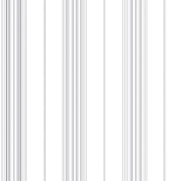 Galerie Wallcoverings Smart Stripes 3 Slim Stripe Galerie Wallcoverings  Silver Grey   - G67576