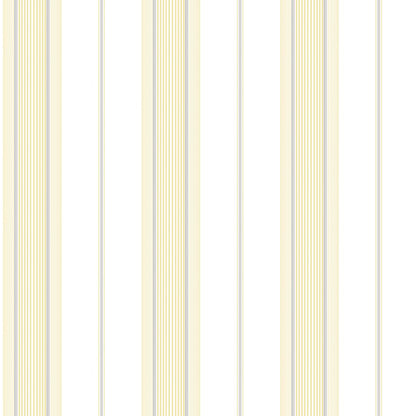 Galerie Wallcoverings Smart Stripes 3 Slim Stripe Galerie Wallcoverings  Yellow   - G67578