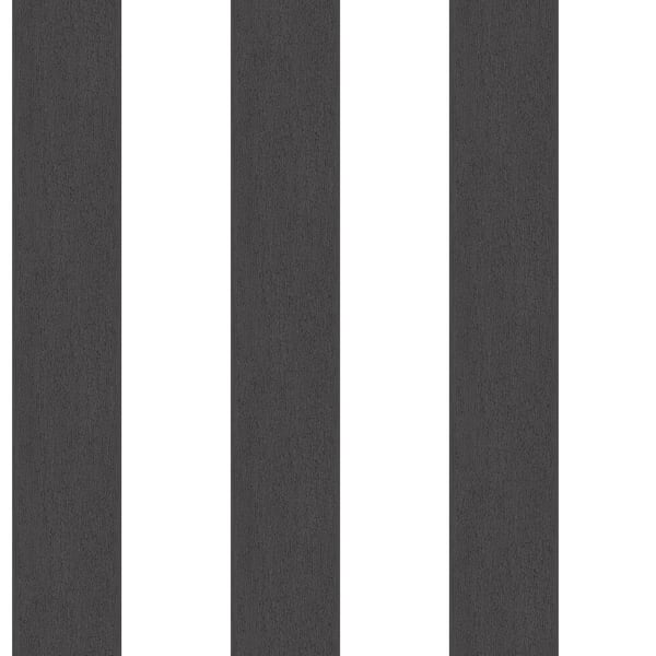 Galerie Wallcoverings Smart Stripes 3 Surface Stripe Galerie Wallcoverings  Black   - G67580