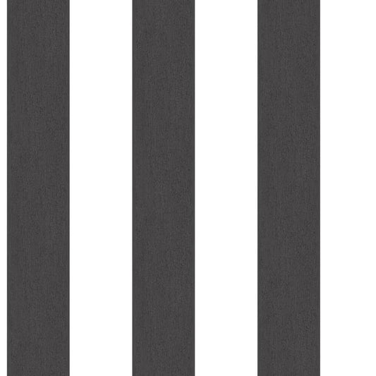 Galerie Wallcoverings Smart Stripes 3 Surface Stripe Galerie Wallcoverings  Black   - G67580