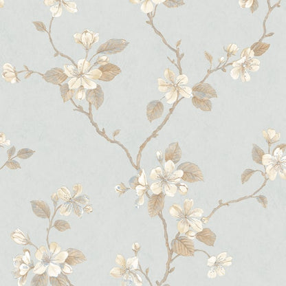 Galerie Wallcoverings Palazzo Dogwood Floral Galerie Wallcoverings  Blue   - G67617