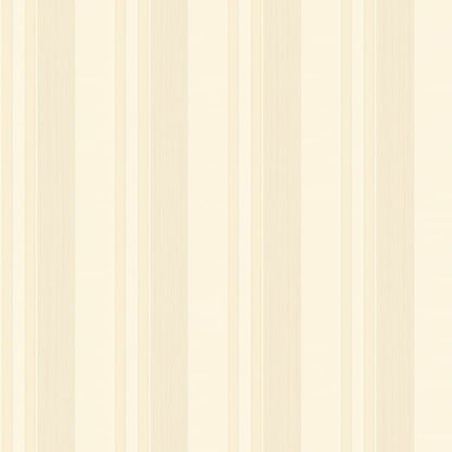 Cream wallpaper with vertical beige stripes and subtle textured lines.