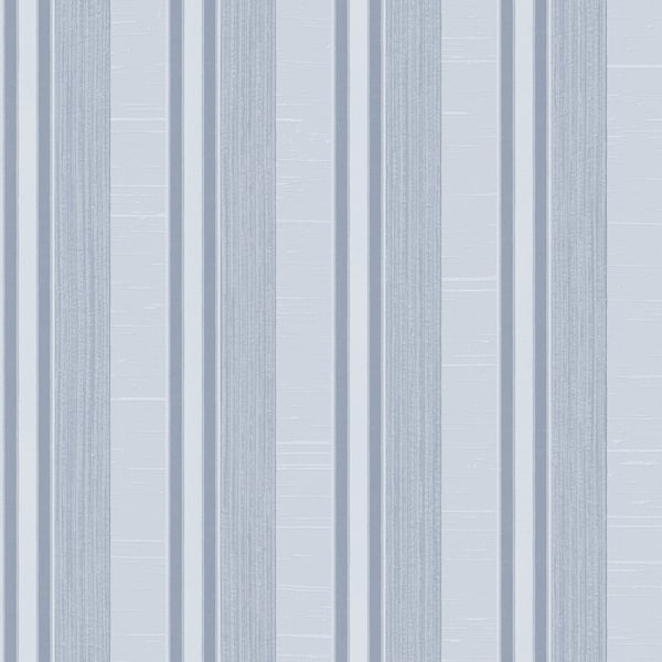 Galerie Wallcoverings Palazzo Silk Stripe Galerie Wallcoverings  Blue   - G67624