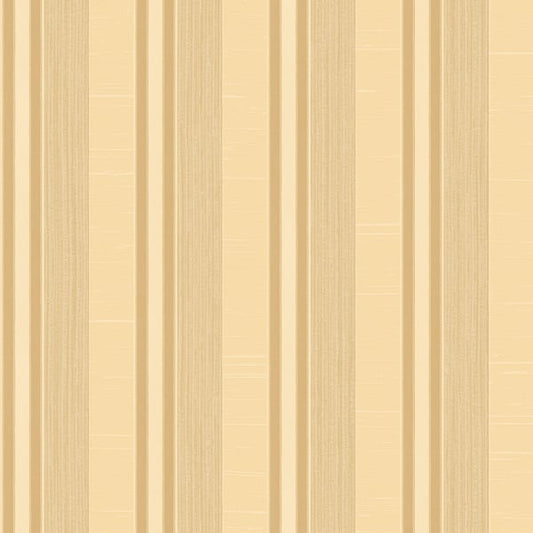 Galerie Wallcoverings Palazzo Silk Stripe Galerie Wallcoverings  Gold   - G67625