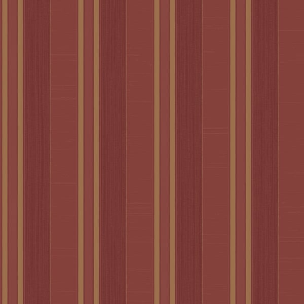 Galerie Wallcoverings Palazzo Silk Stripe Galerie Wallcoverings  Red   - G67627