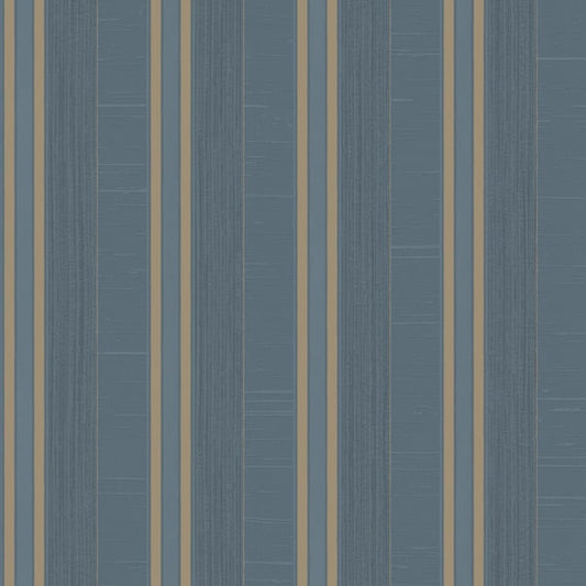 Galerie Wallcoverings Palazzo Silk Stripe Galerie Wallcoverings  Blue   - G67628