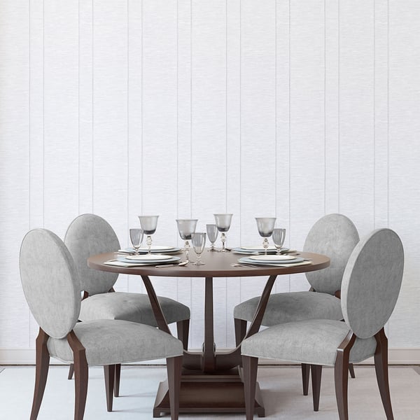 Galerie Wallcoverings Palazzo Pleated Stripe Galerie Wallcoverings  Silver Grey   - G67636