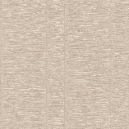 Galerie Wallcoverings Palazzo Pleated Stripe Galerie Wallcoverings  Cream   - G67638
