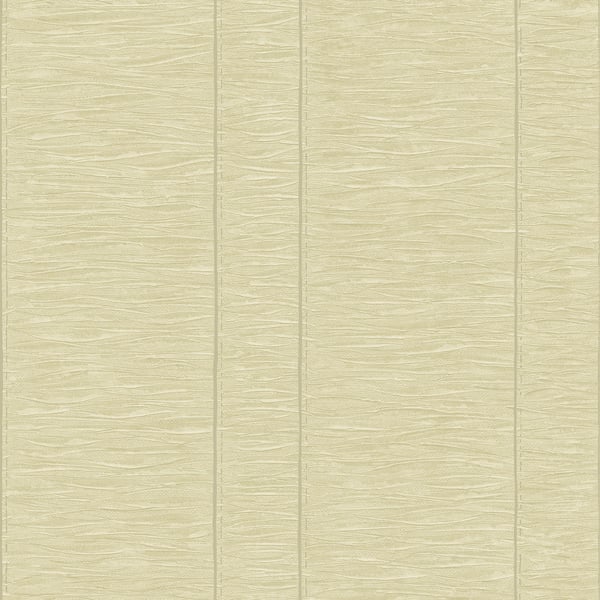 Galerie Wallcoverings Palazzo Pleated Stripe Galerie Wallcoverings  Green   - G67640
