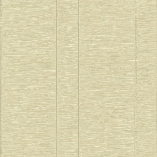 Galerie Wallcoverings Palazzo Pleated Stripe Galerie Wallcoverings  Green   - G67640