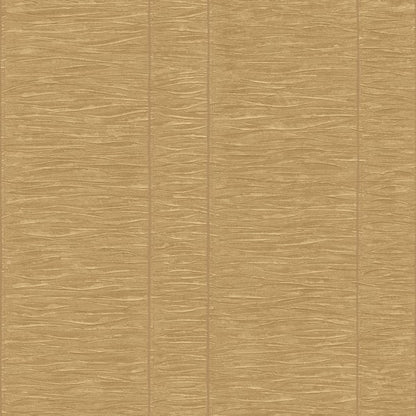 Galerie Wallcoverings Palazzo Pleated Stripe Galerie Wallcoverings  Gold   - G67641