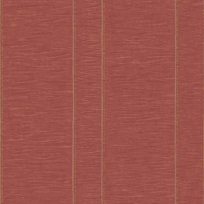 Galerie Wallcoverings Palazzo Pleated Stripe Galerie Wallcoverings  Red   - G67643