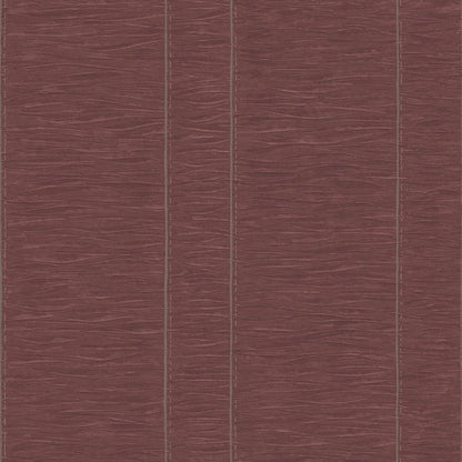Galerie Wallcoverings Palazzo Pleated Stripe Galerie Wallcoverings  Red   - G67644