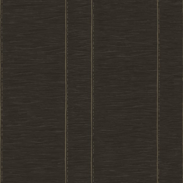 Galerie Wallcoverings Palazzo Pleated Stripe Galerie Wallcoverings  Bronze, Brown   - G67645