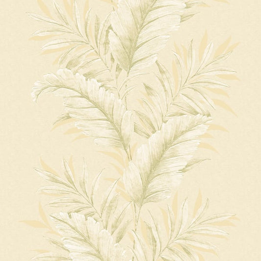 Galerie Wallcoverings Palazzo Fern Stripe Galerie Wallcoverings  Green   - G67649