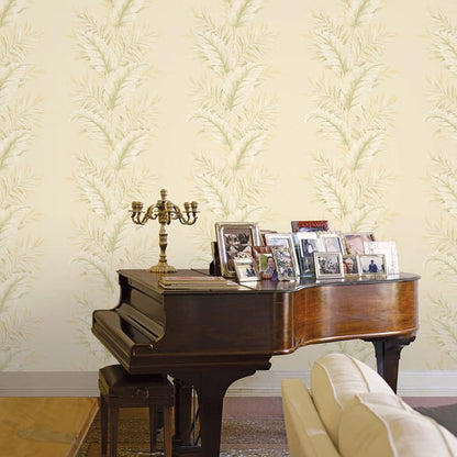 Galerie Wallcoverings Palazzo Fern Stripe Galerie Wallcoverings  Green   - G67649