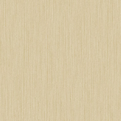 Beige linen-textured wallpaper with subtle vertical grain; warm neutral wall covering.