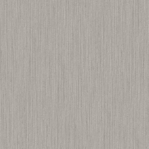 Silver Grey plain texture wallcovering with a subtle ribbed pattern and vertical lines.