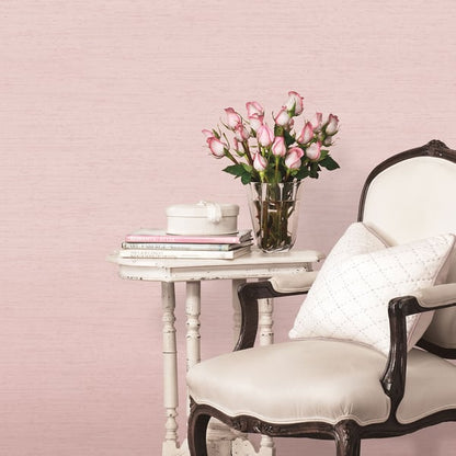 Galerie Wallcoverings Palazzo Silk Texture Galerie Wallcoverings  Pink   - G67663