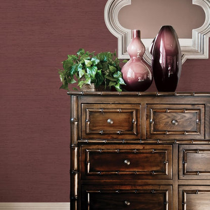 Galerie Wallcoverings Palazzo Silk Texture Galerie Wallcoverings  Red   - G67670