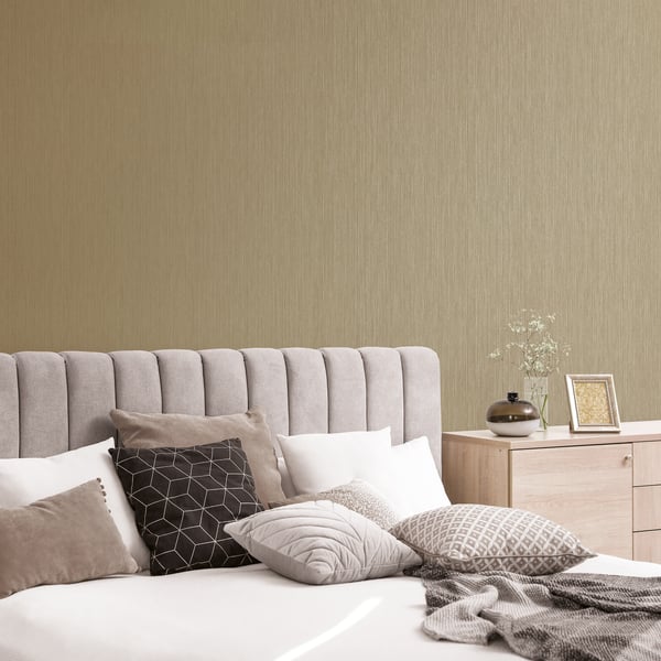 Galerie Wallcoverings Special Fx 2 Vertical Textile Galerie Wallcoverings  Gold   - G67688