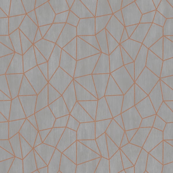 Galerie Wallcoverings Special Fx 2 Glitter Web Galerie Wallcoverings  Orange   - G67701