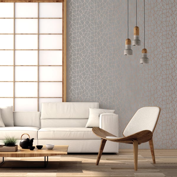 Galerie Wallcoverings Special Fx 2 Glitter Web Galerie Wallcoverings  Orange   - G67701