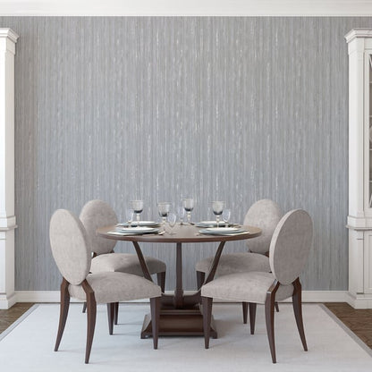 Galerie Wallcoverings Special Fx 2 Glitter Stripe Galerie Wallcoverings  Silver Grey   - G67707