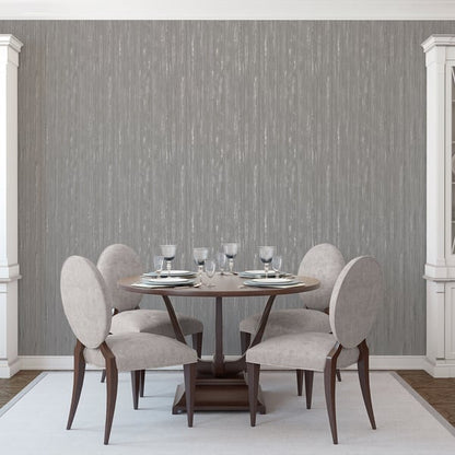 Galerie Wallcoverings Special Fx 2 Glitter Stripe Galerie Wallcoverings  Silver Grey   - G67708