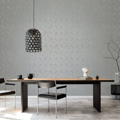 Galerie Wallcoverings Special Fx 2 Spiral Galerie Wallcoverings  Silver Grey   - G67722