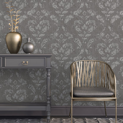 GALERIE WALLCOVERINGS Utopia    Silver - Grey   - G67782
