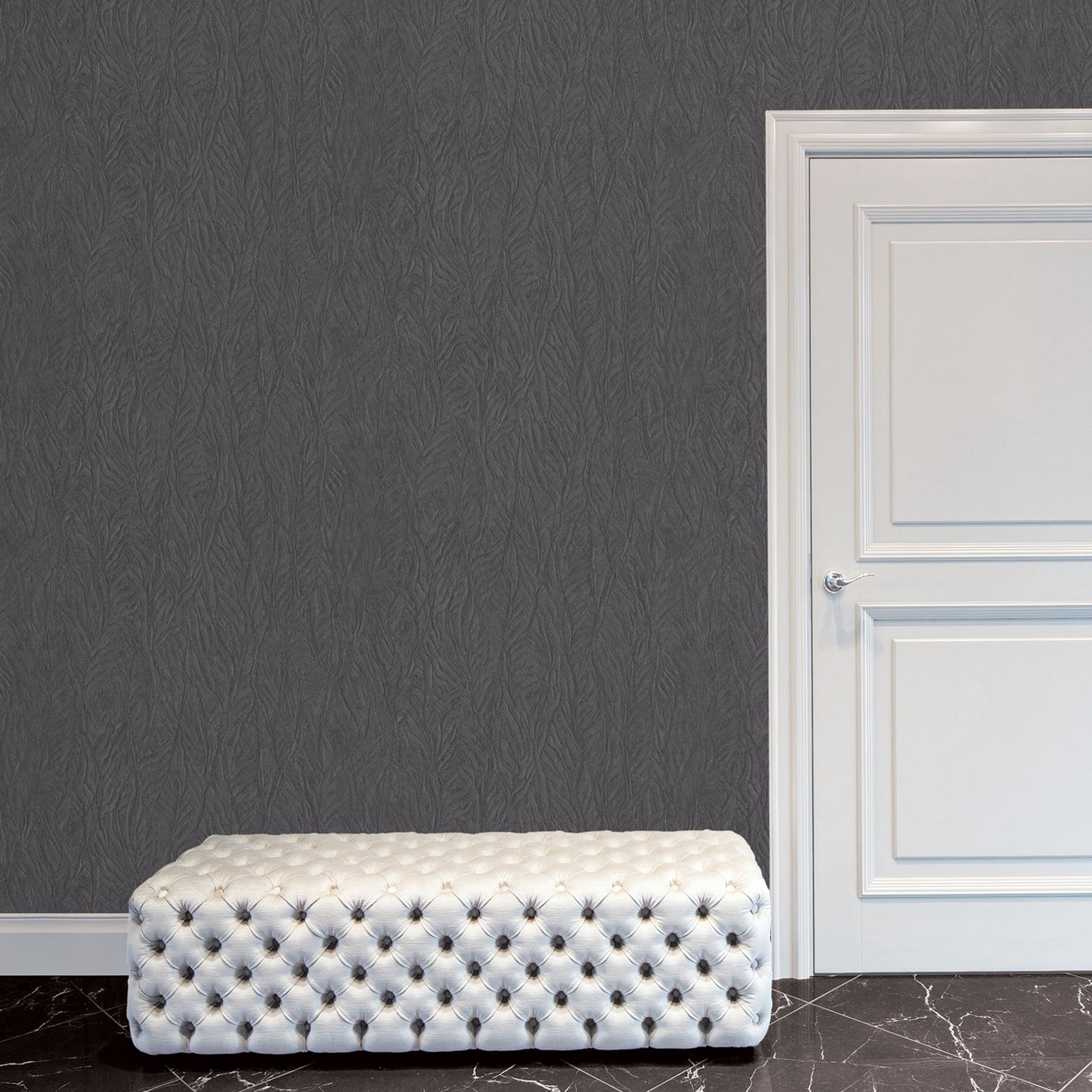 GALERIE WALLCOVERINGS Utopia    Silver - Grey   - G67815