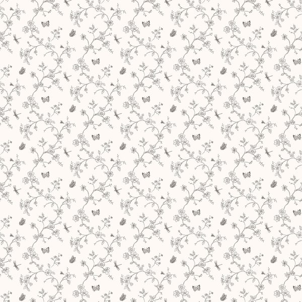 Galerie Wallcoverings Miniatures 2 Tiny Trellis Galerie Wallcoverings  White   - G67850
