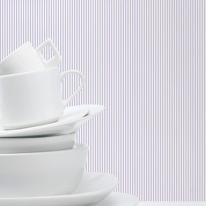 Galerie Wallcoverings Miniatures 2 Delicate Pinstripe Galerie Wallcoverings  Purple, Lilac   - G67858